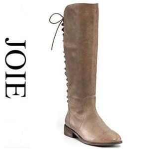 Joie Lace Up Knee High Boots